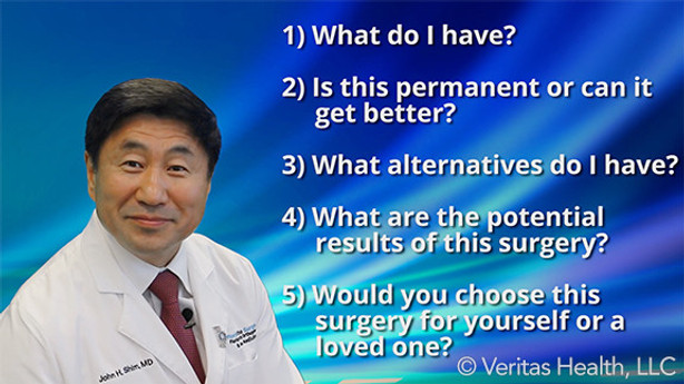 Questions to ask your surgeon before back surgery.
