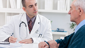 Doctor having a consultation with a patient