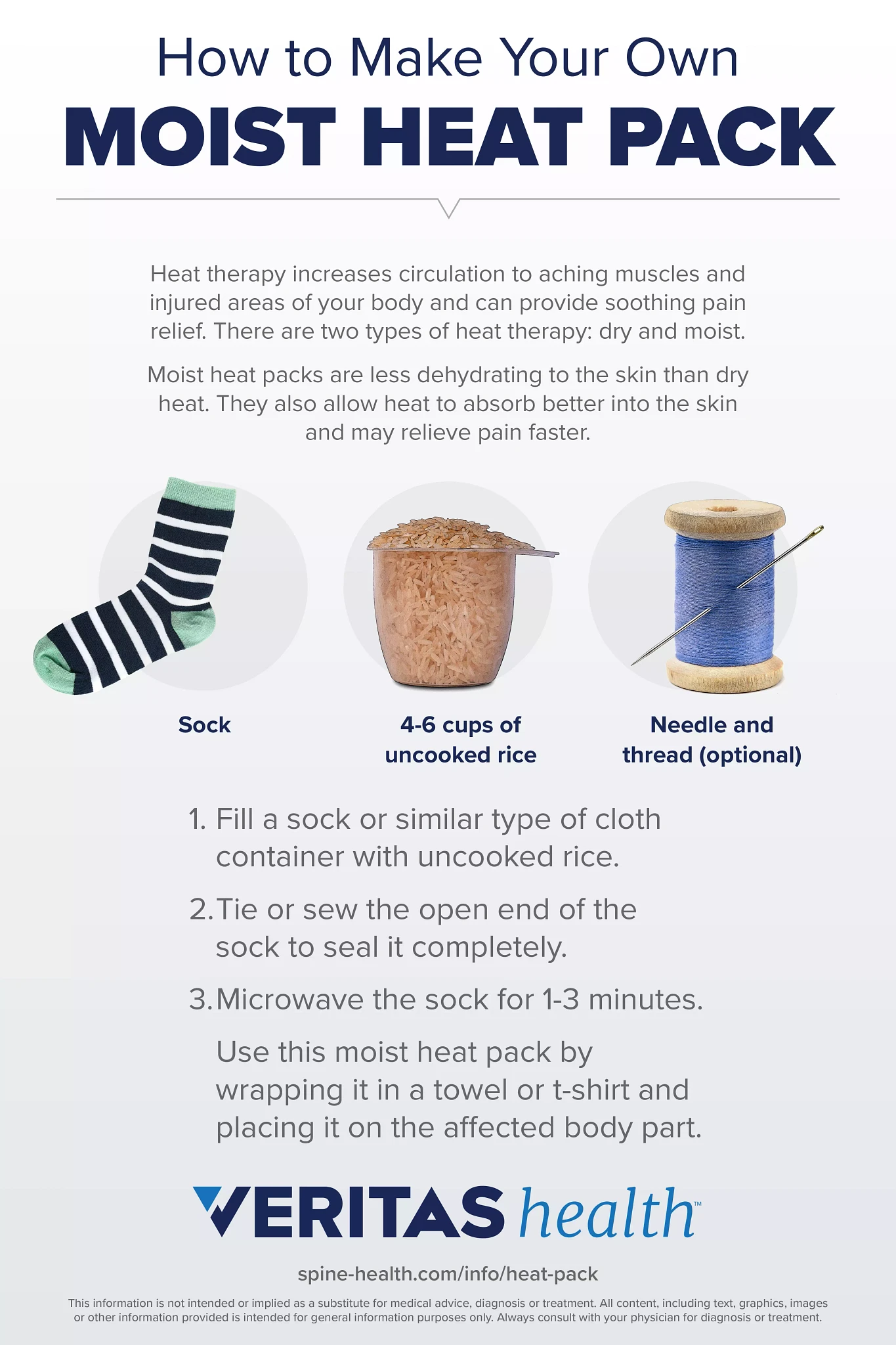 How To Make Your Own Moist Heat Pack Infographic Sports Health   Heat Pack.webp