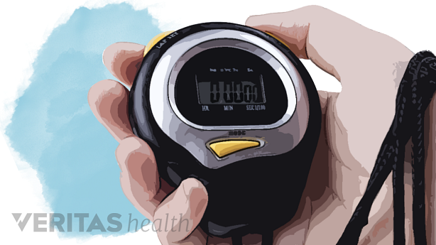 An illustration of a stopwatch.
