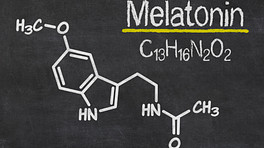 The element composing melatonin, C13H16N2O2